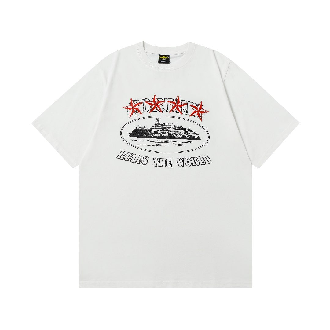 Corteiz Exklusives Streetwear Baumwoll T-Shirt – Urbaner Stil, Limitierte Auflage