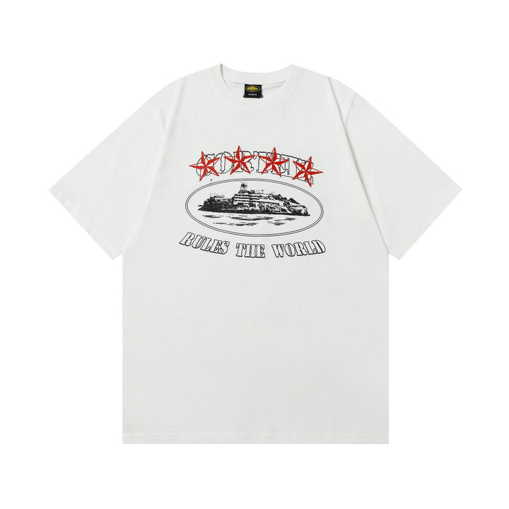 Corteiz Exklusives Streetwear Baumwoll T-Shirt – Urbaner Stil, Limitierte Auflage