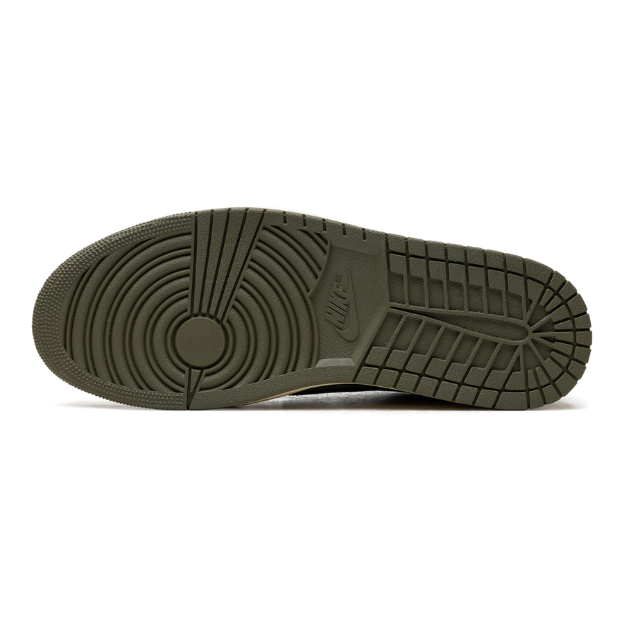 Exklusiver Air Jordan 1 Low OG SP Travis Scott 'Medium Olive' Sneaker