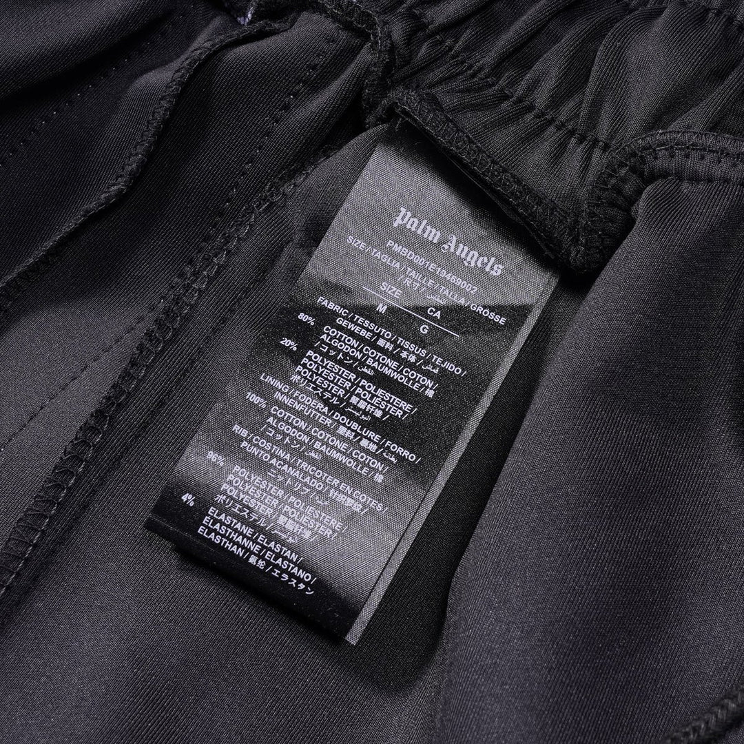 Palm Angels Schwarze Hose: Luxuriöse Urban Streetwear für Herren mit Stil