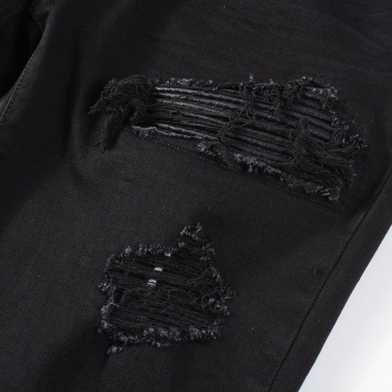 Luxuriöse Amiri Schwarze Designer-Jeans: Handgefertigt, Rock'n'Roll-Stil, Perfekter Schnitt