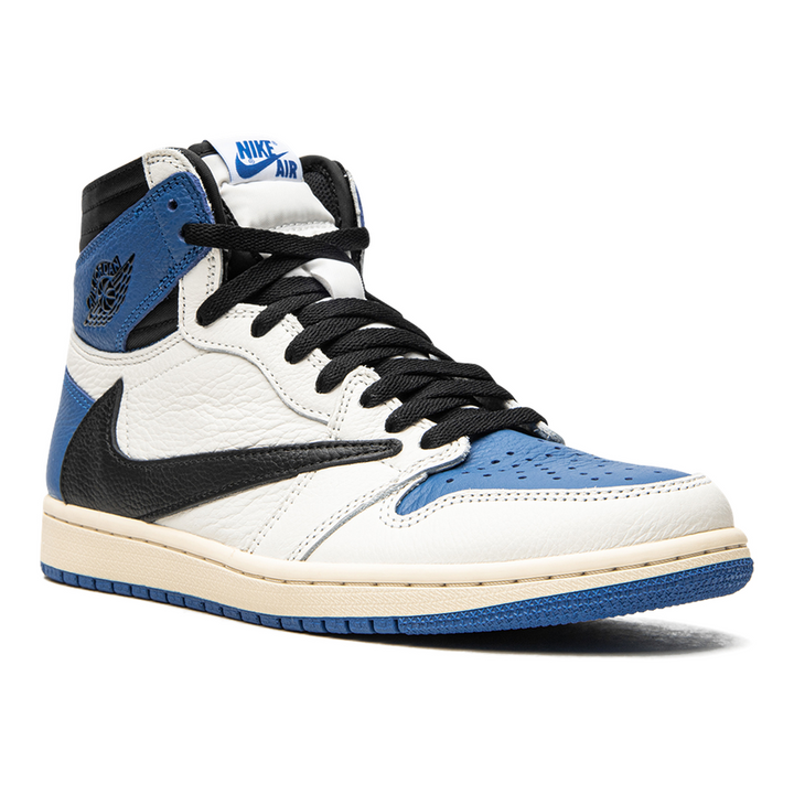 Exklusiver Air Jordan 1 High OG SP "Travis Scott Fragment" Military Blue Sneaker