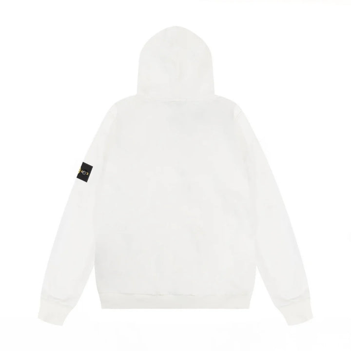 Stone Island Premium Herren Hoodie – Innovative Textiltechnologie, Militär-inspirierter Streetwear-Stil