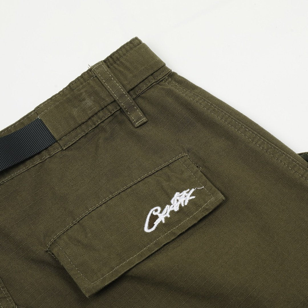 Corteiz Grüne Cargo Shorts: Stylish, Bequem & Funktionell für Streetwear-Looks