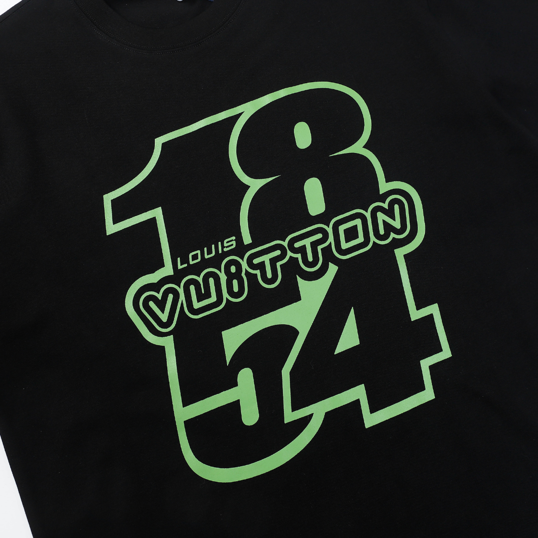 Luxuriöses Louis Vuitton Herren T-Shirt: Stilvolles Monogramm, Hochwertige Baumwolle, Exklusiver Designer-Look
