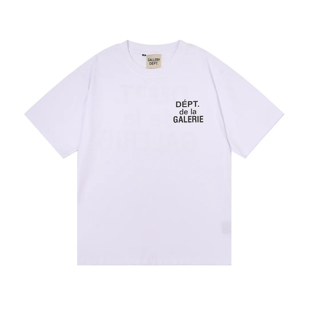 Gallery Dept. Kreatives Handgefertigtes Oversized T-Shirt mit Street-Art Deconstruction