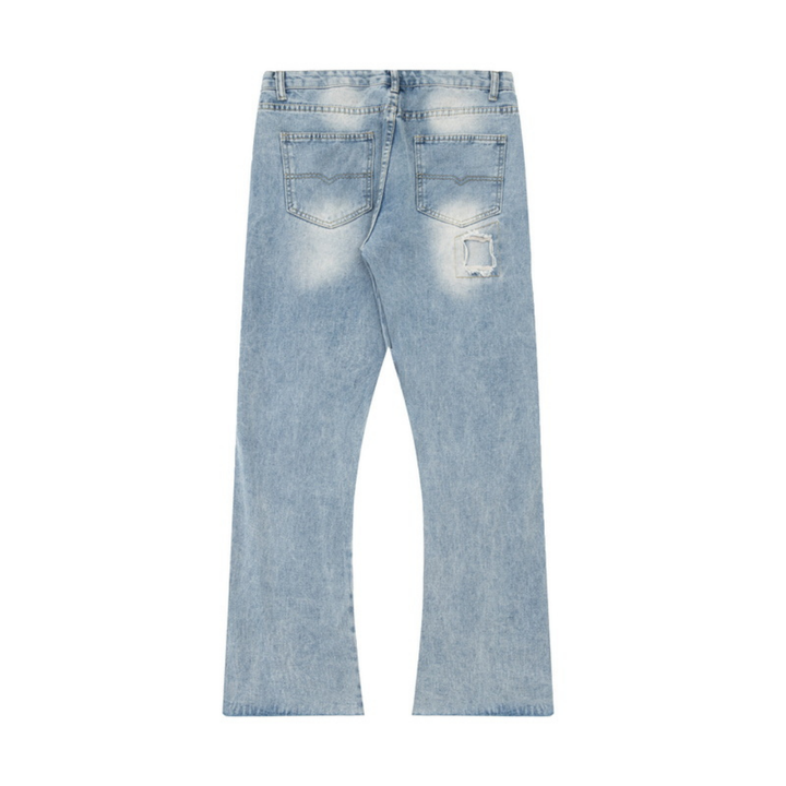 Gallery Dept. Künstlerische Handbemalte Jeans: Einzigartiger Streetwear Denim mit Farbklecksen