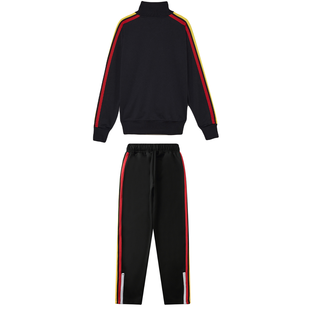 Palm Angels Nougat Sportlicher Designer-Trainingsanzug – Komfortabel und Chic