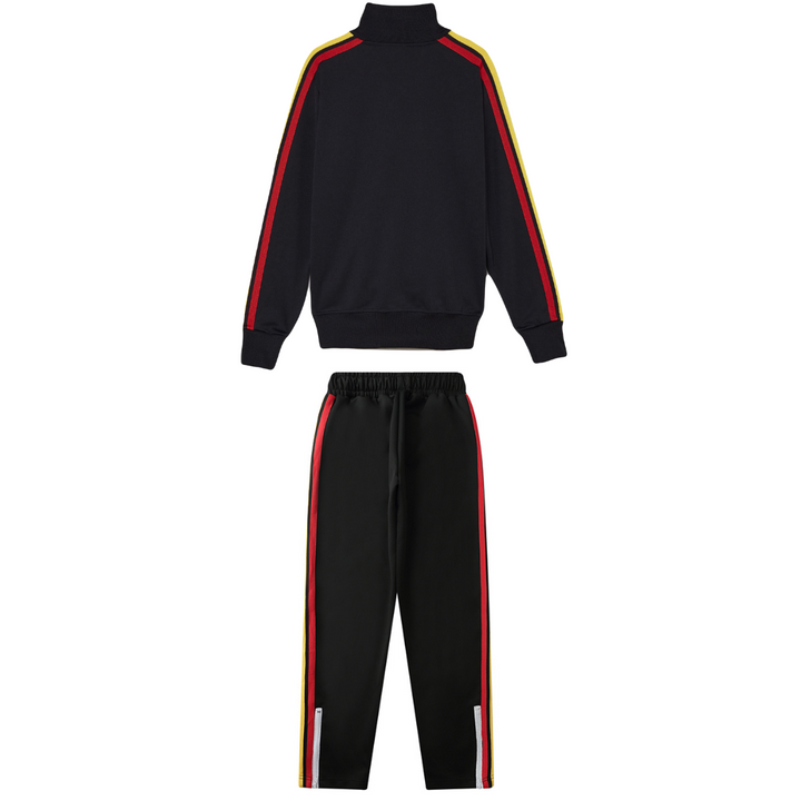 Palm Angels Nougat Sportlicher Designer-Trainingsanzug – Komfortabel und Chic