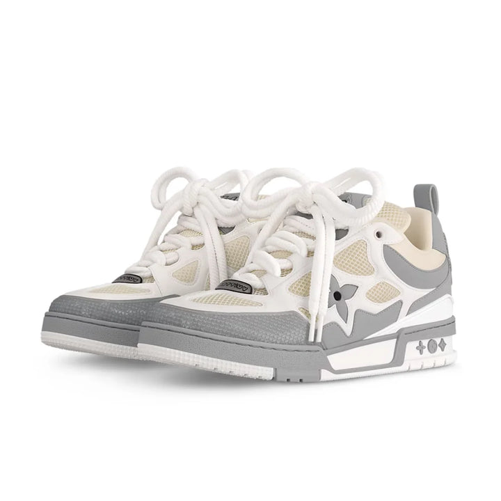 Luxuriöse Louis Vuitton Skate Sneaker Grau – Exklusive Designer Schuhe Herren