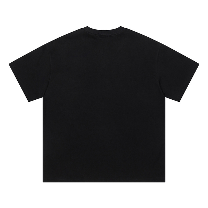 Amiri Herren M.A. Logo T-Shirt Schwarz Baumwolle Luxus Streetwear Design