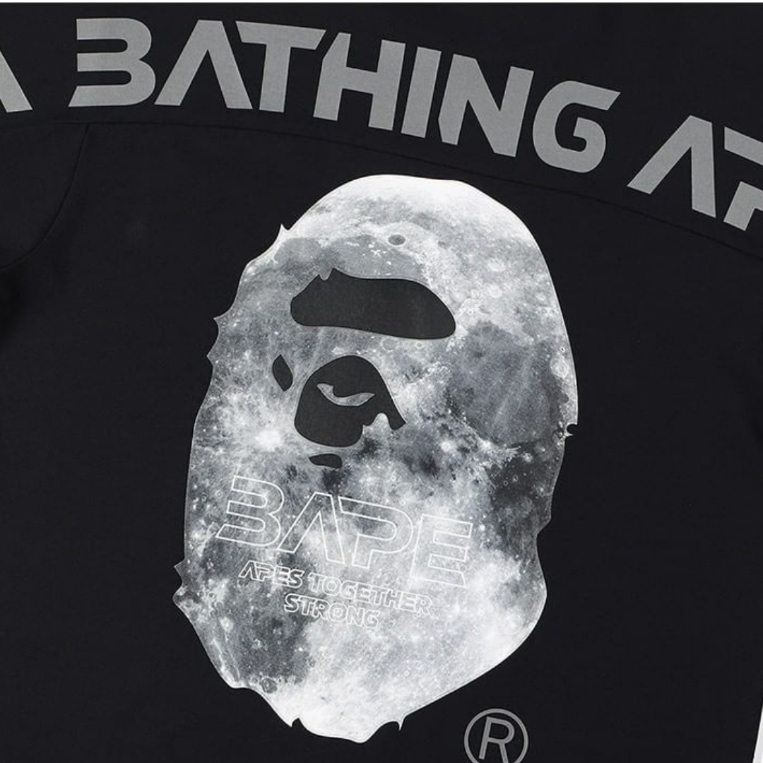 Exklusives Japanisches BAPE Streetwear T-Shirt – Kreativer Stil für Originalität
