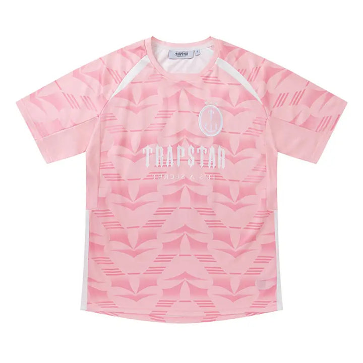 Trapstar Irongate Gradient Pink T-Shirt – Stylisches Herren Streetwear Kurzarm Top