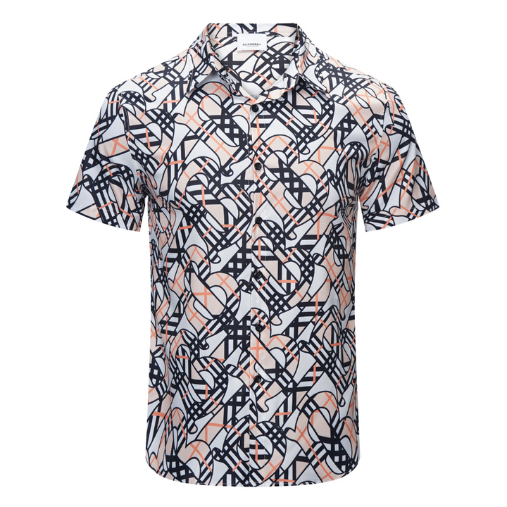 Luxuriöses Burberry Karo Kurzset Herren – Stilvoller Sommer-Zweiteiler aus Baumwolle