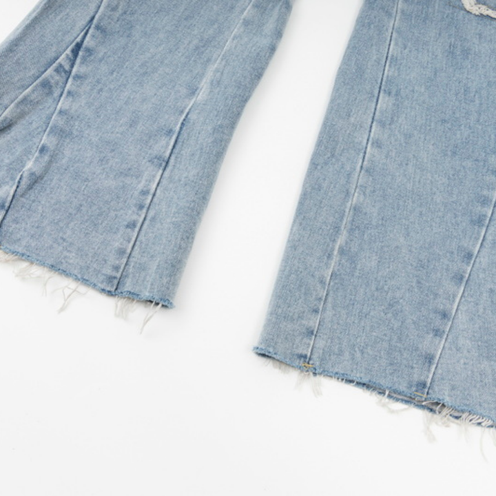 Gallery Dept. Künstlerische Handbemalte Jeans: Einzigartiger Streetwear Denim mit Farbklecksen