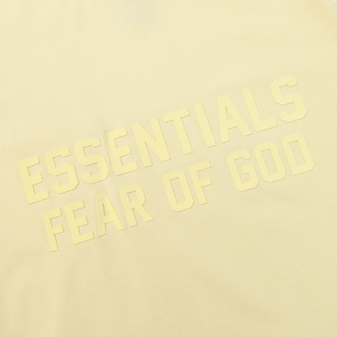 Essentials Fear of God Oversized Baumwoll-T-Shirt – Minimalistischer Streetwear-Komfort Unisex-Design