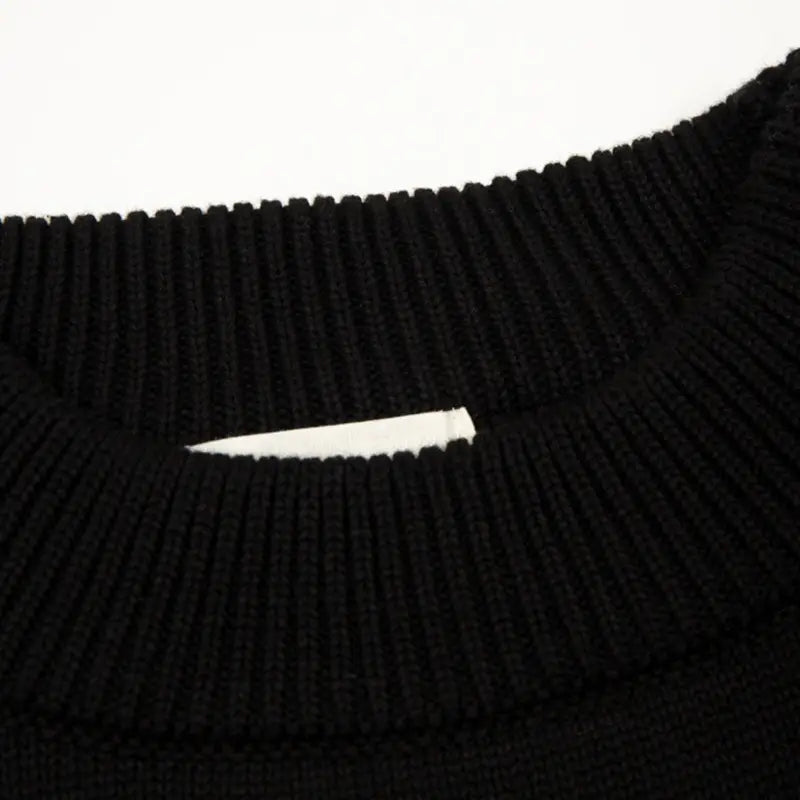 AMI Paris Premium Strickpullover Unisex Logo Stickerei Elegantes Design