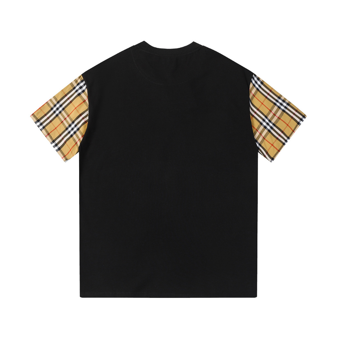 Burberry Klassisches Baumwoll-T-Shirt für Herren – Luxuriöser Komfort und Zeitloser Stil