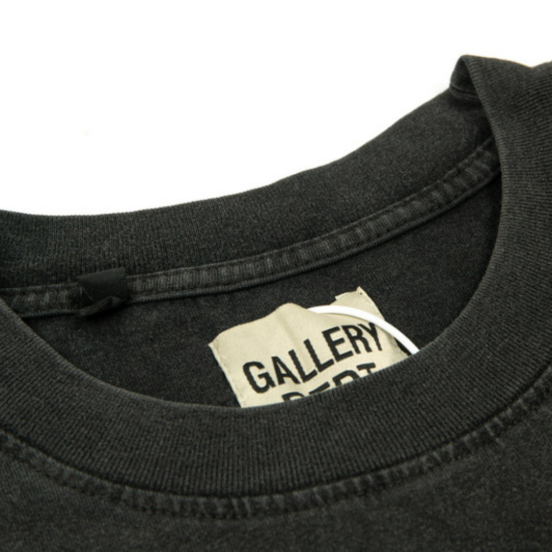 Gallery Dept. Künstlerisches Oversize T-Shirt – Handbemalt, Einzigartig, Streetwear