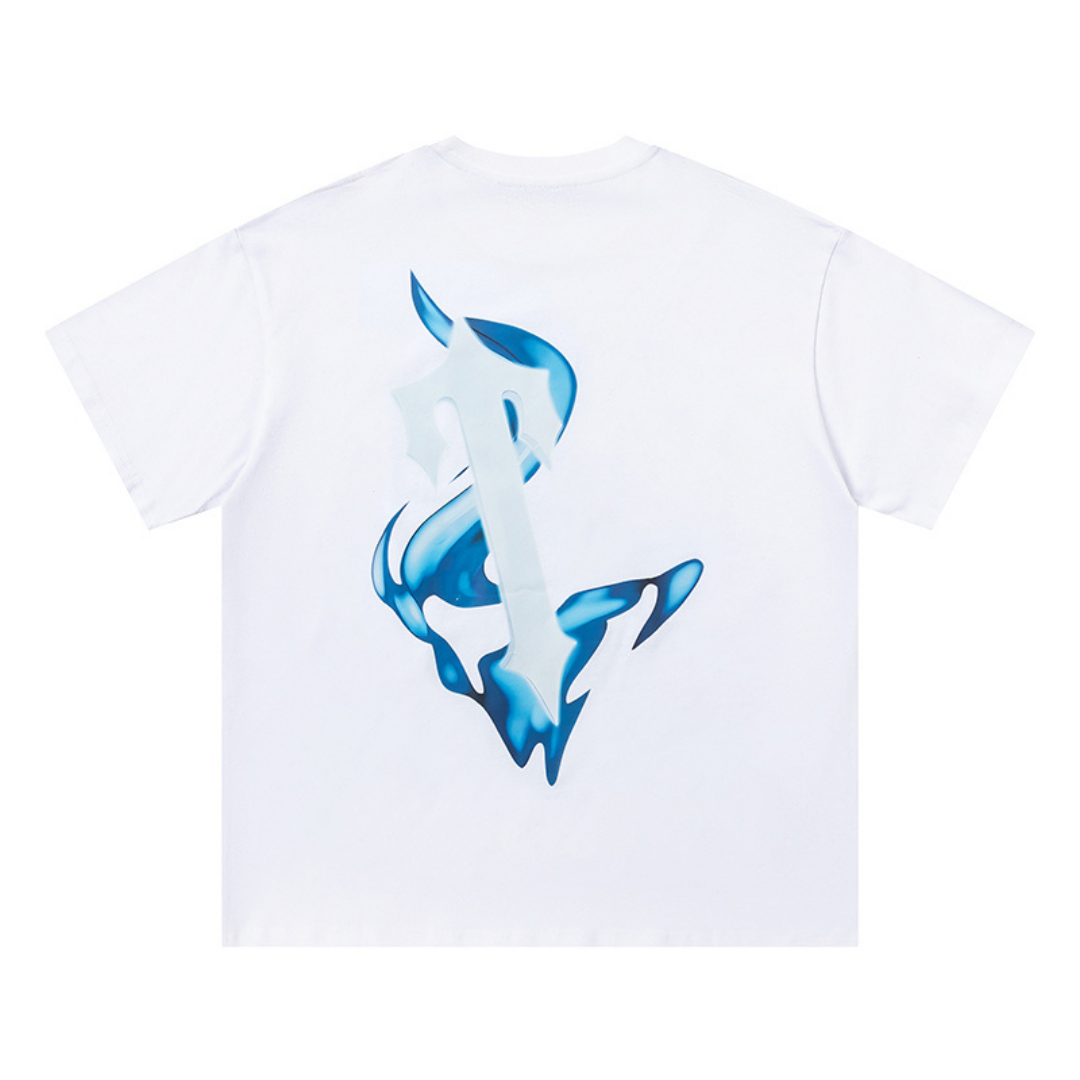 Trapstar Decoded T-Logo T-Shirt: Authentisches Streetwear Design für Herren
