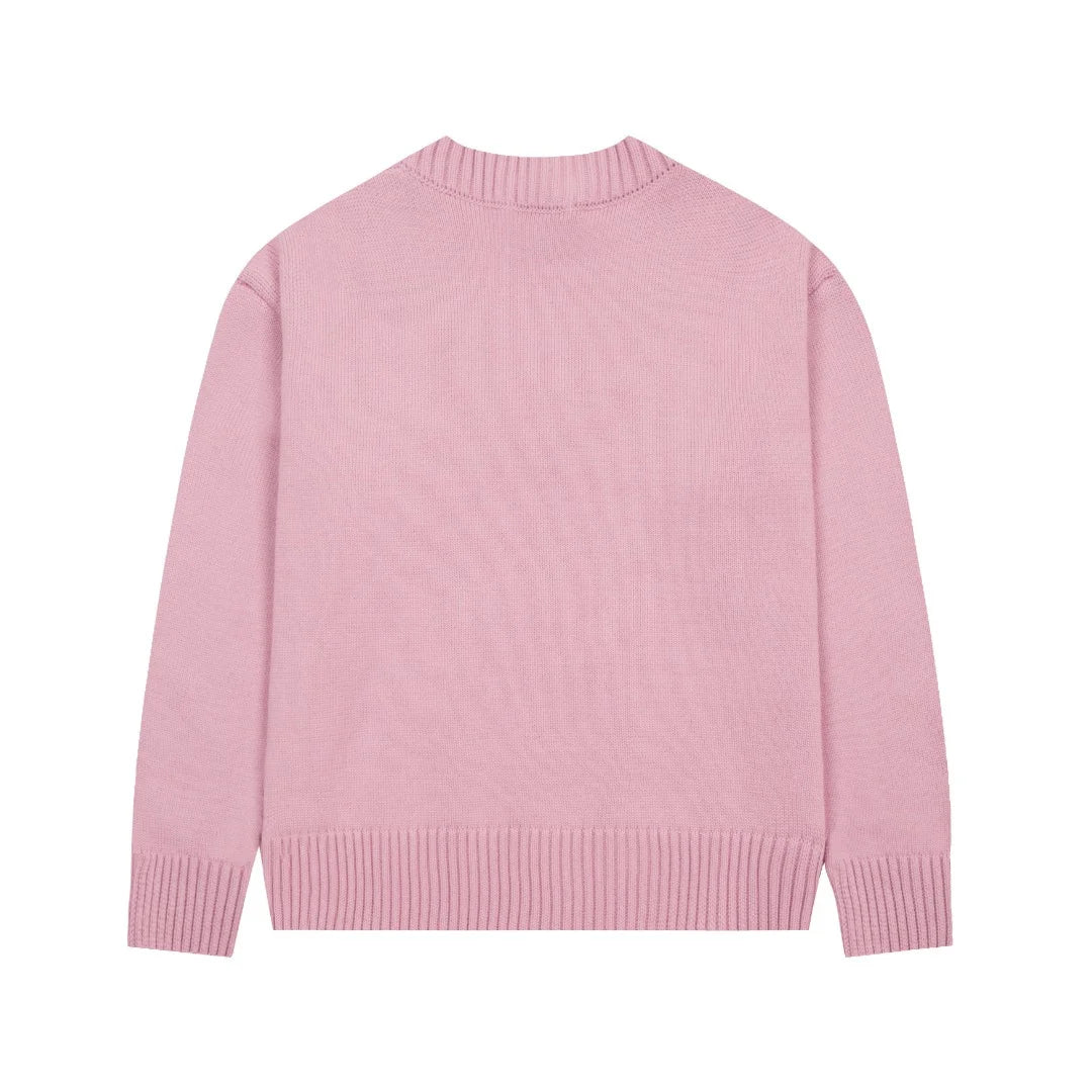 AMI Paris Unisex Designer Pullover – Eleganter, Zeitloser Strickpullover für Stilbewusste