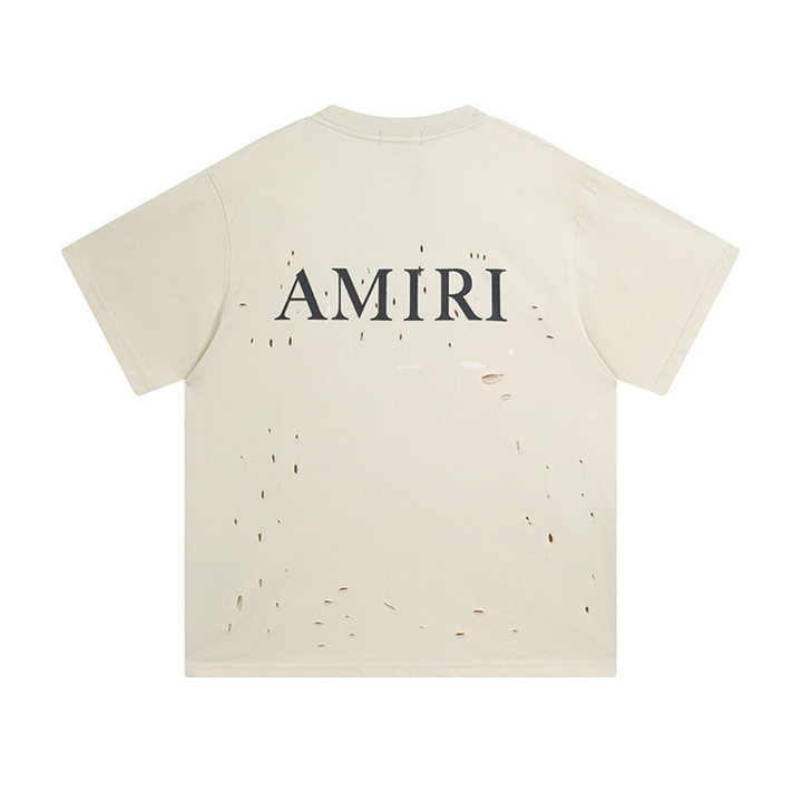 Exklusives Amiri Designer T-Shirt: Luxuriöses Rock & Roll Streetstyle Baumwolle Shirt Herren