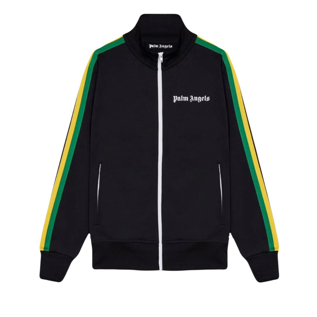 Palm Angels Nougat Sportlicher Designer-Trainingsanzug – Komfortabel und Chic