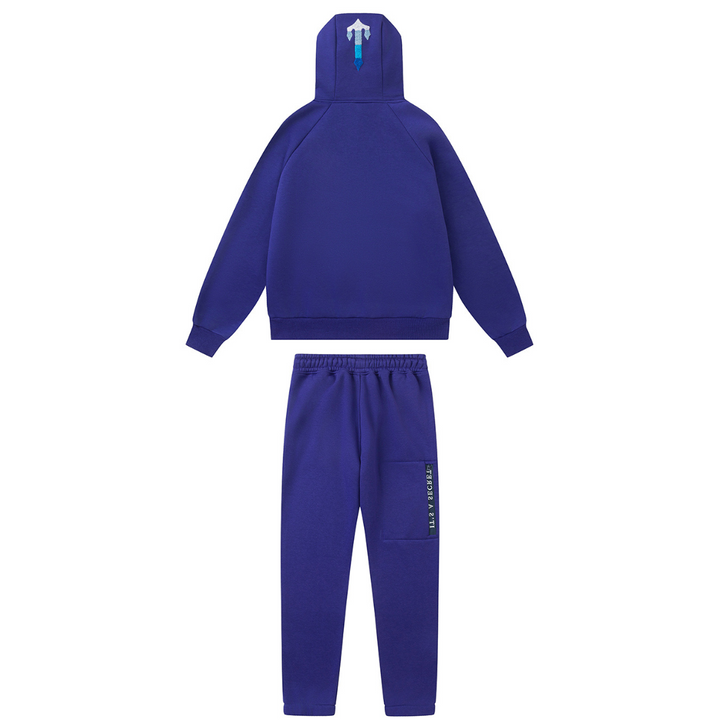 Trapstar Decoded 2.0 Blauer Secret Trainingsanzug: Komfortabel, Modern, Streetwear-Highlight