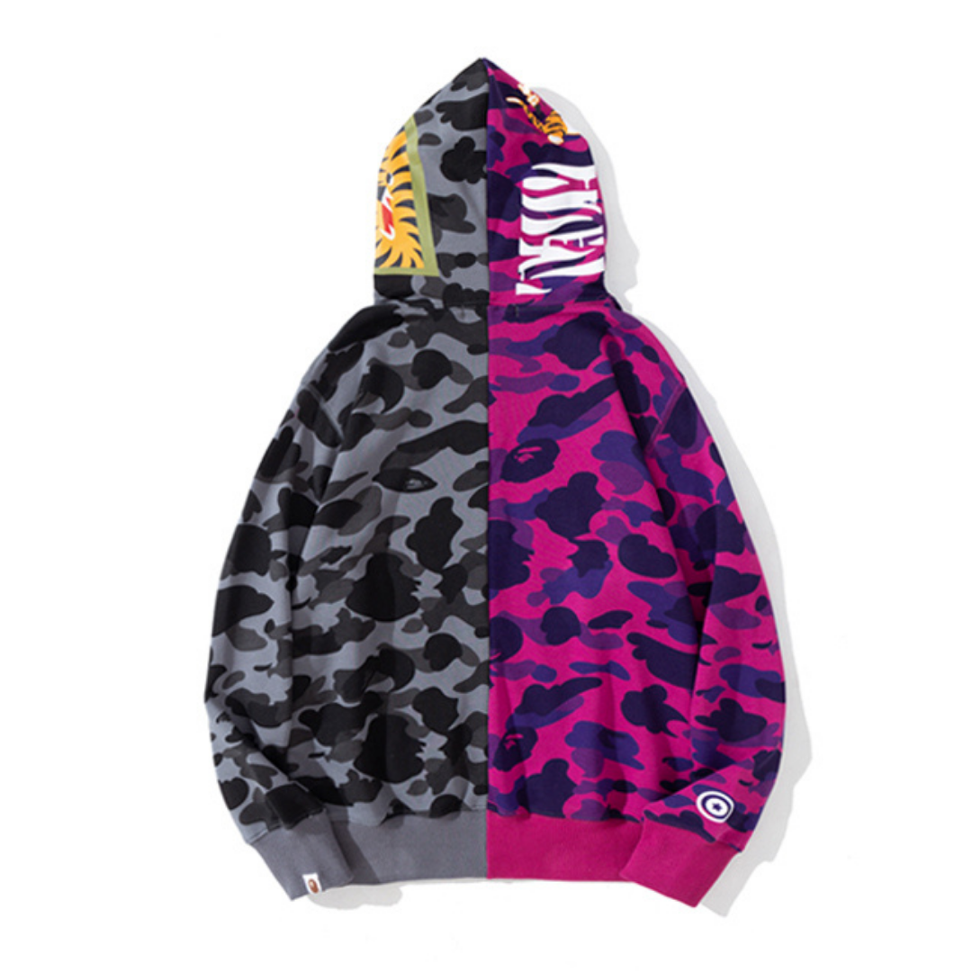 Exklusiver BAPE A Bathing Ape Streetwear Hoodie – Bequemer Japanischer Kapuzenpullover