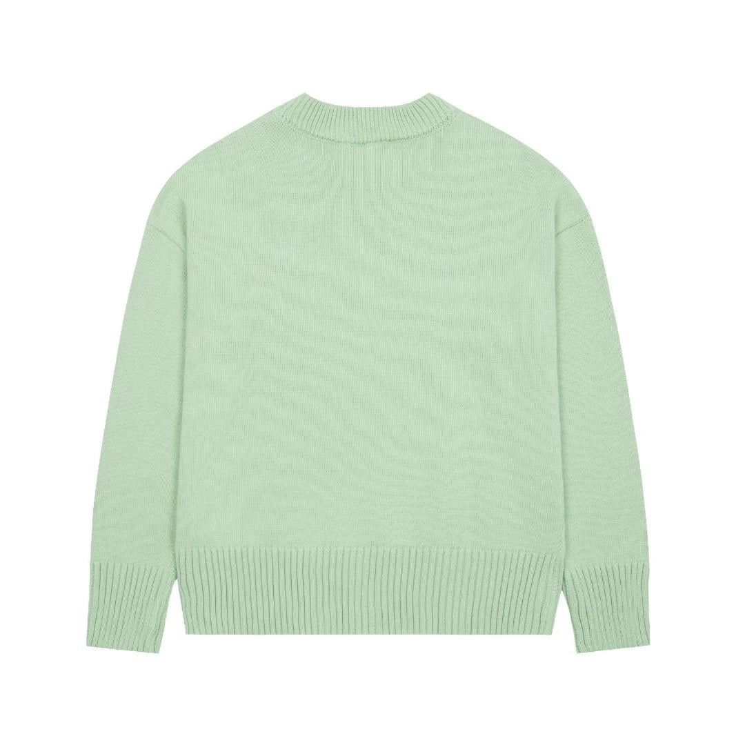 Eleganter AMI Paris Unisex Strickpullover – Hochwertiger Komfort für jeden Anlass