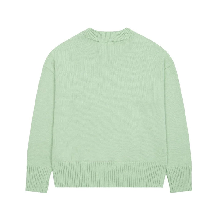 Eleganter AMI Paris Unisex Strickpullover – Hochwertiger Komfort für jeden Anlass