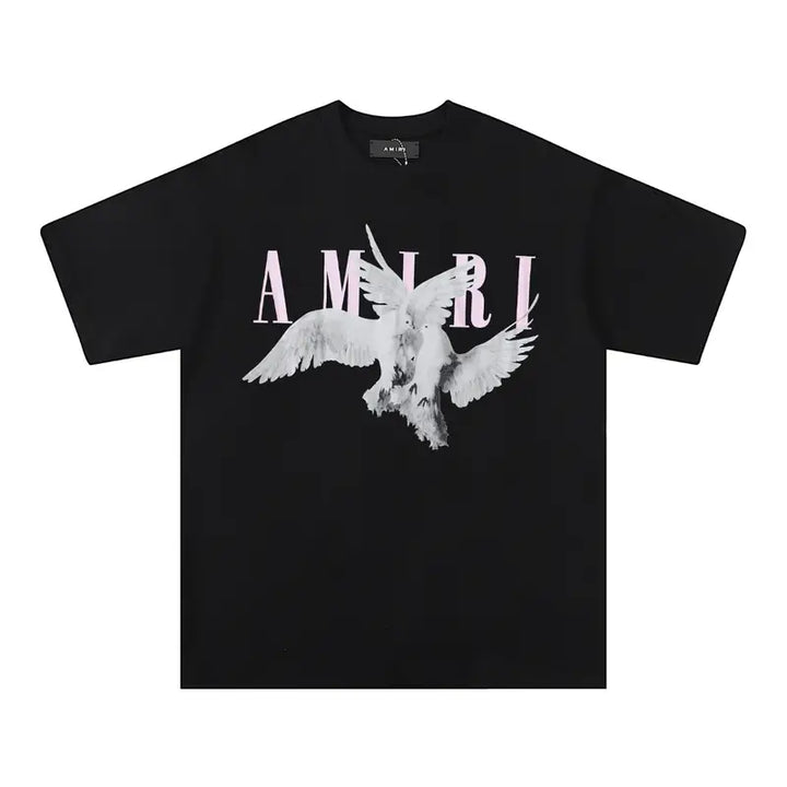 Amiri Peace T-Shirt: Luxuriöses Designer-Shirt mit einzigartigem Friedens-Motiv