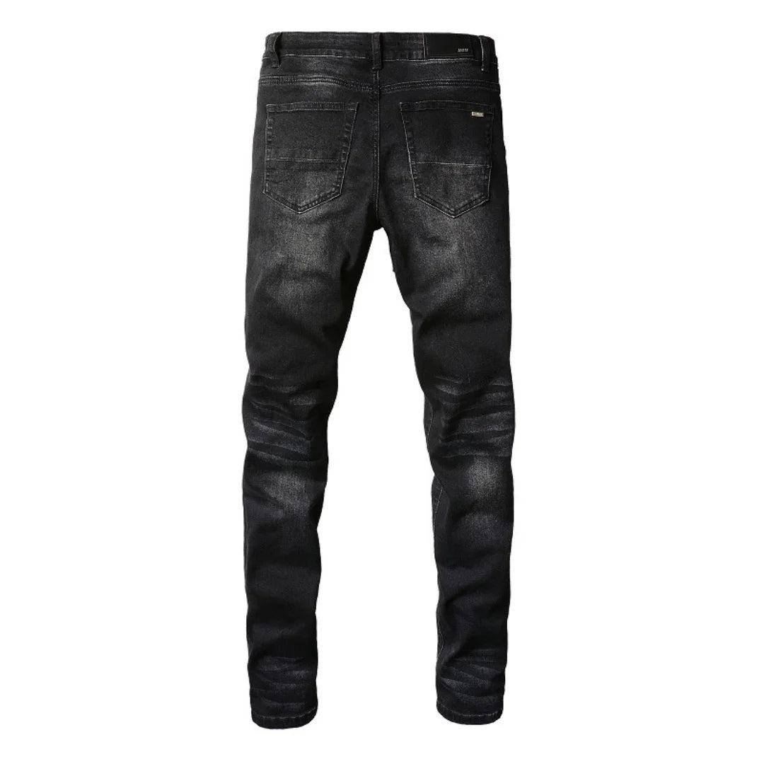 Amiri MX1 Distressed Jeans Herren – Luxuriöse Designer Ripped Denim Hose