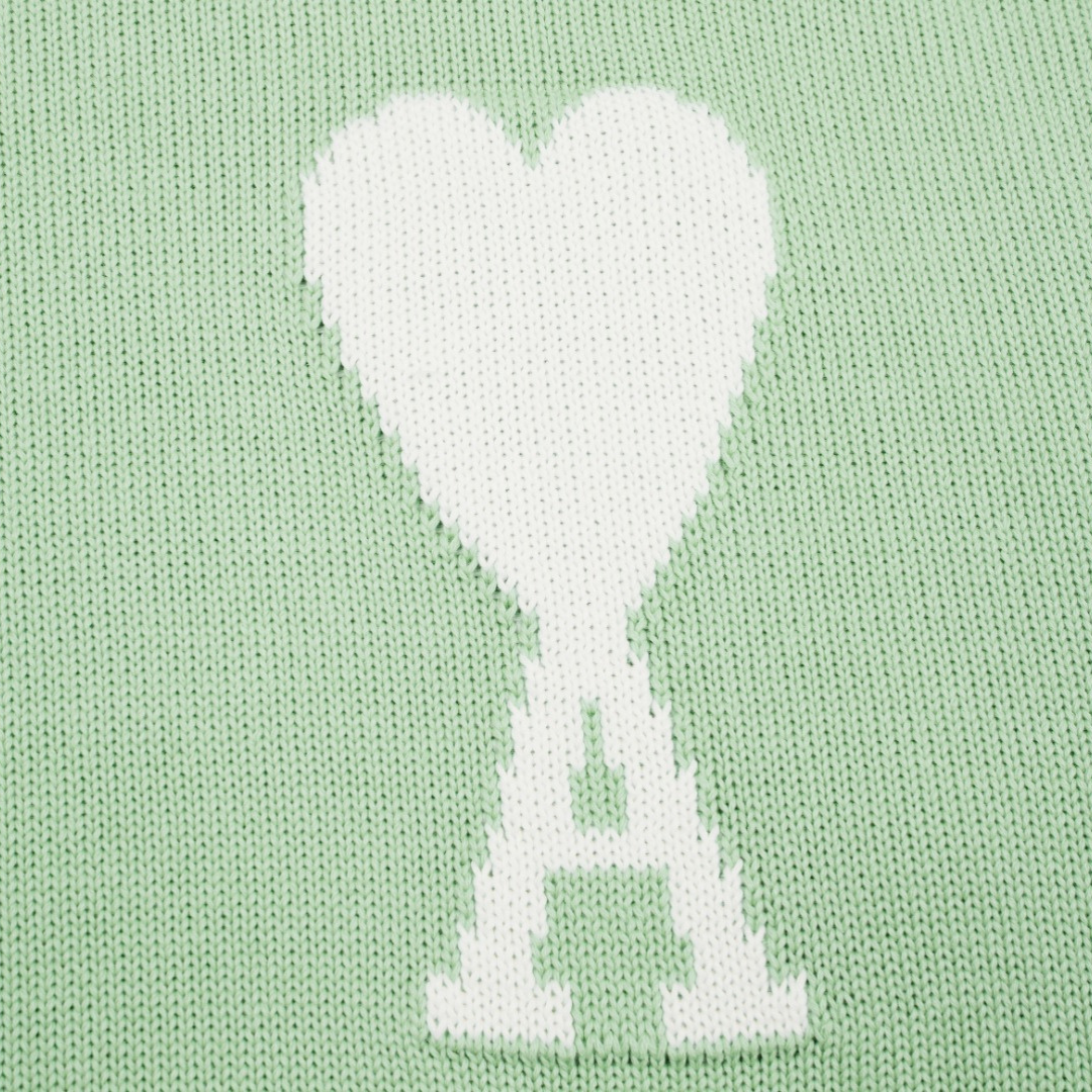 Eleganter AMI Paris Unisex Strickpullover – Hochwertiger Komfort für jeden Anlass