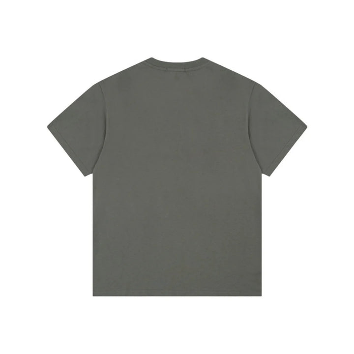 Authentisches Stone Island Herren T-Shirt Baumwolle Kompass-Logo Kurzarm Design