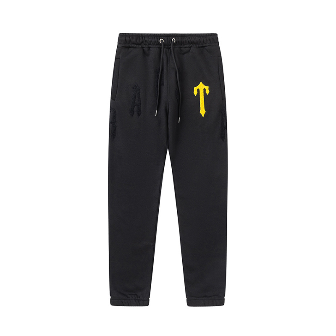 Trapstar Secret Gradient Gelber Trainingsanzug Set – Stylischer Streetwear Freizeitanzug