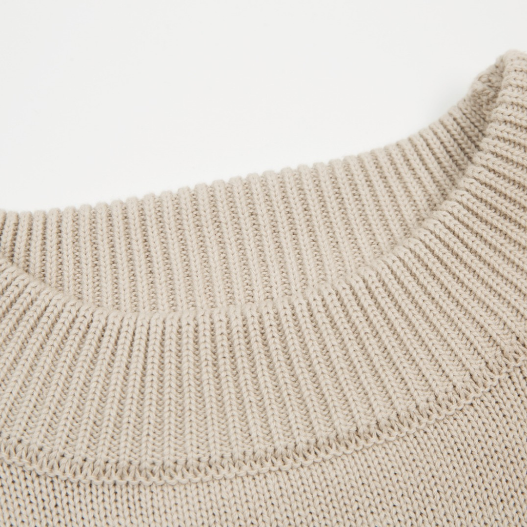 Luxuriöser AMI Paris Herz-Logo Strickpullover für Herren - Zeitloser Eleganz