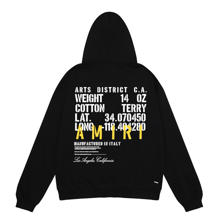 Amiri Logo Hoodie Herren – Luxuriöser Streetwear-Kapuzenpullover mit ikonischem Design