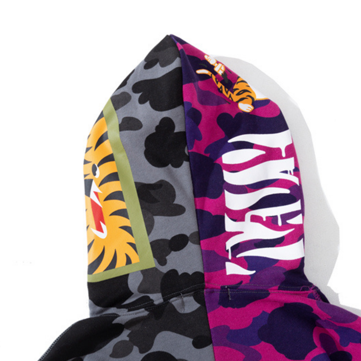 Exklusiver BAPE A Bathing Ape Streetwear Hoodie – Bequemer Japanischer Kapuzenpullover