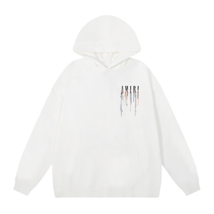 Amiri Luxus Farbklecks Kapuzenpullover – Streetwear Design für Herren