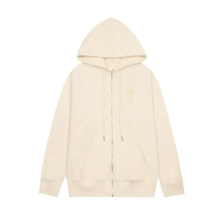 AMI Paris Edle Herz-Patch Jacke Unisex – Stilvolle, Zeitlose Pariser Mode