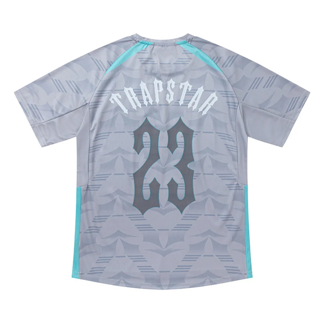 Trapstar Irongate Farbverlauf Grau-Grün T-Shirt: Modernes Urban-Design für Herren