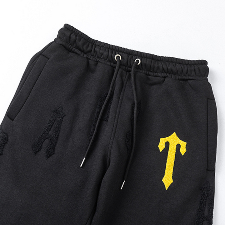Trapstar Secret Gradient Gelber Trainingsanzug Set – Stylischer Streetwear Freizeitanzug