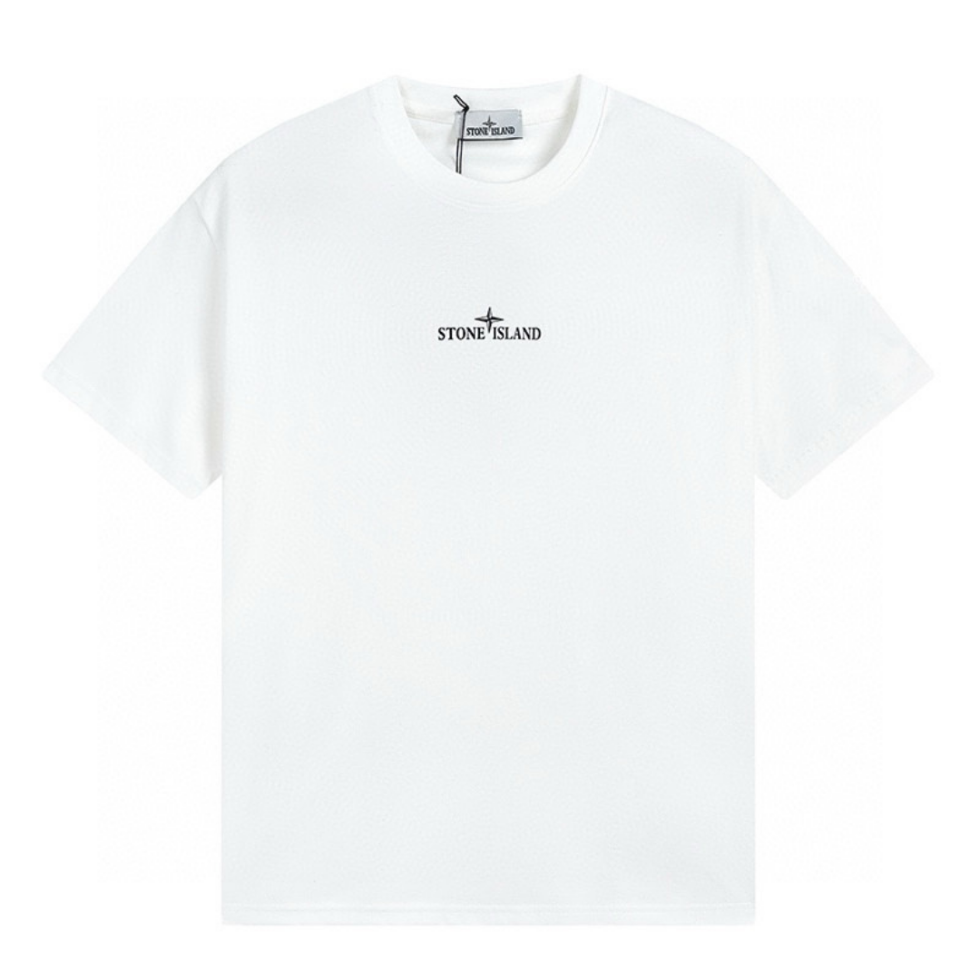 Stylisches Stone Island Monochromes Herren T-Shirt - Premium Baumwolle, Exklusives Design