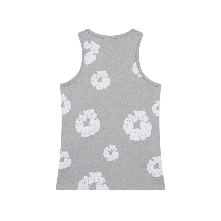 Denim Tears Graues Tanktop: Bequem, Stilvoll, Modern – Hochwertiges Baumwoll-Design