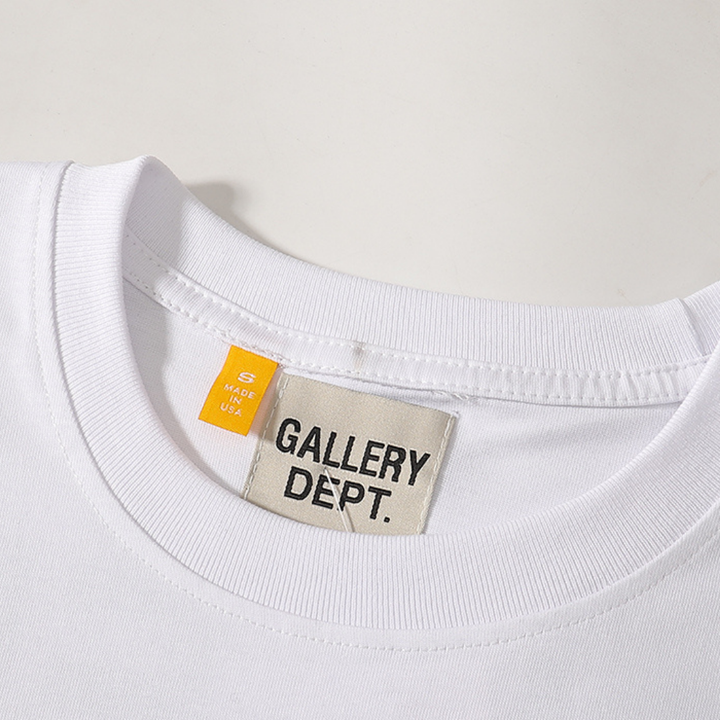 Gallery Dept. Künstlerisches Streetwear T-Shirt: Deconstructed, Handbemalt, Oversized Passform