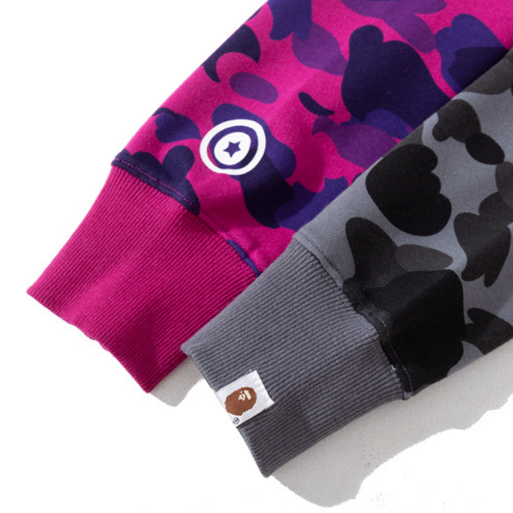 Exklusiver BAPE A Bathing Ape Streetwear Hoodie – Bequemer Japanischer Kapuzenpullover