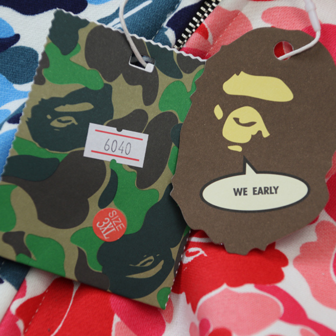 Exklusiver BAPE Streetwear Hoodie – Japanisches Design für Stil und Komfort