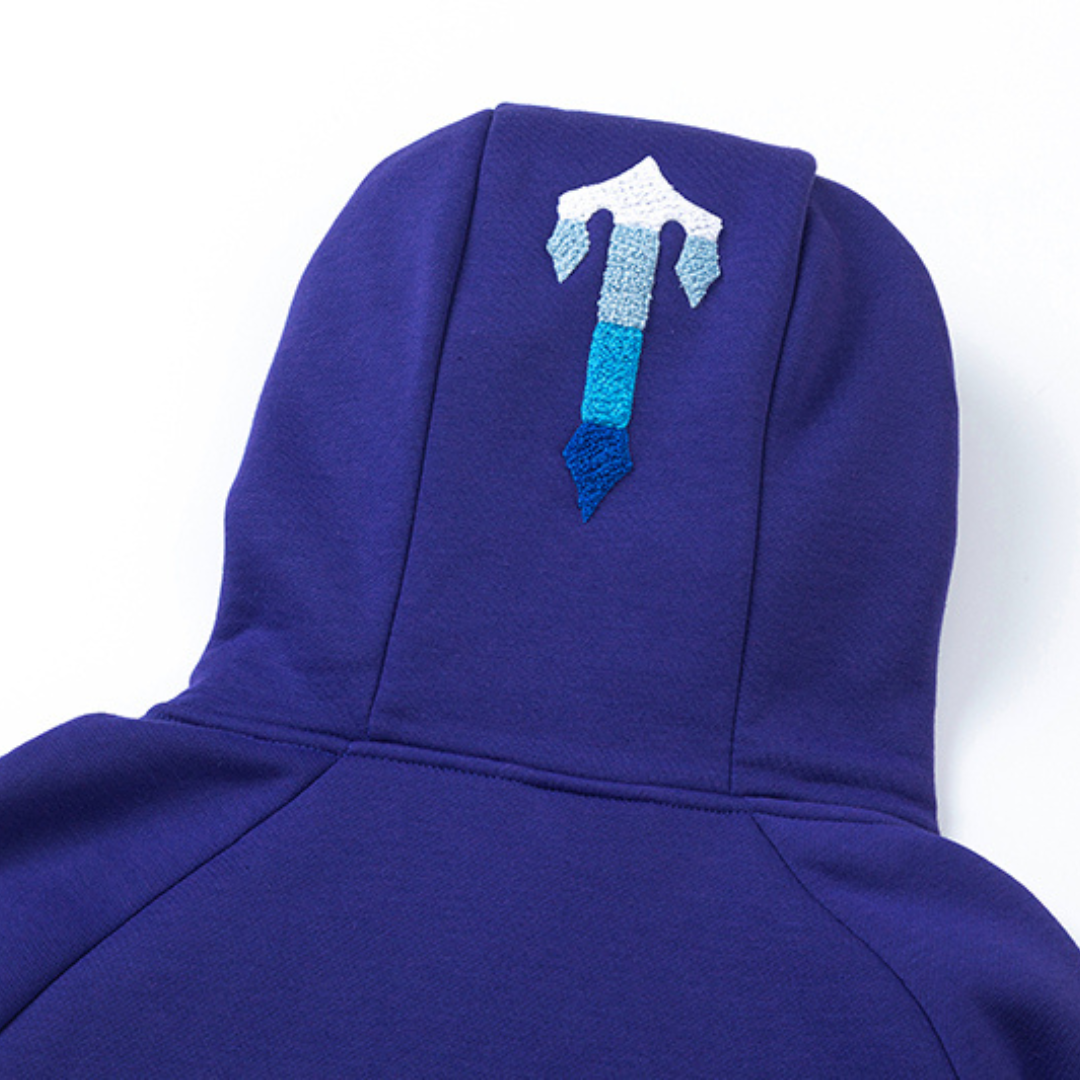 Trapstar Decoded 2.0 Blauer Secret Trainingsanzug: Komfortabel, Modern, Streetwear-Highlight