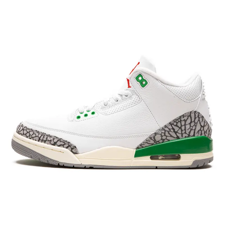 Air Jordan 3 "Lucky Green" Damen Sneaker: Ikonischer Stil und Komfort